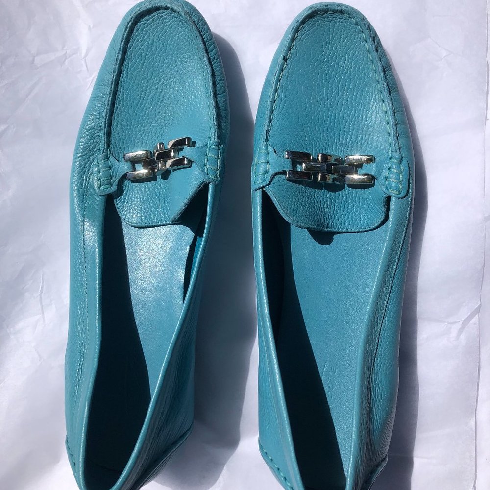 Talbots Turquoise loafers